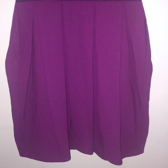 Pink Tartan Purple pencil dress with detachable bows formal 6 - Picture 8 of 14
